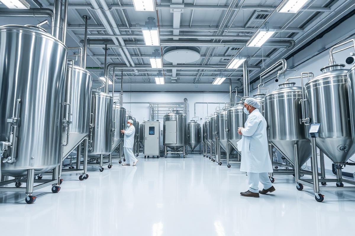 Production Hall at Granels Manufacturing